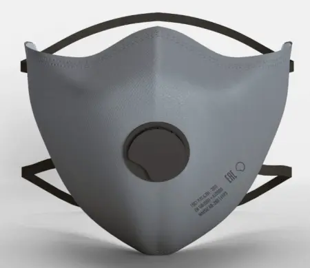 Респиратор RB-200 GREY/ORANGE с клапаном (серый/оранжевый)