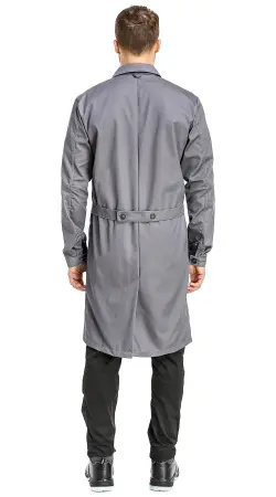 Халат RONTA HL102 (т.серый/св.серый/черный)