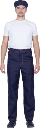 Костюм ХИМОС противокислотный (т.синий/оранжевый)