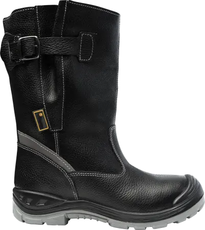 Сапоги TURBO ПУ/Нитрил хромовые с КП