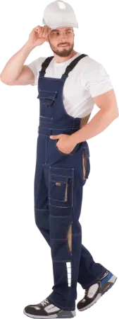 Полукомбинезон ДИДЖИТАЛ НЬЮ (т.синий/бежевый)