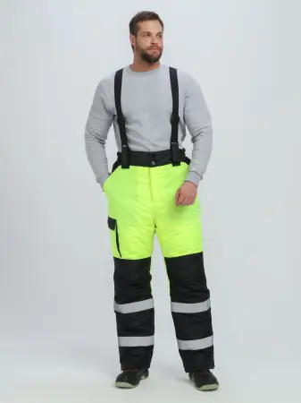 Костюм PROFLINE SPECIALIST зимний сигнальный с БР (желтый/черный)