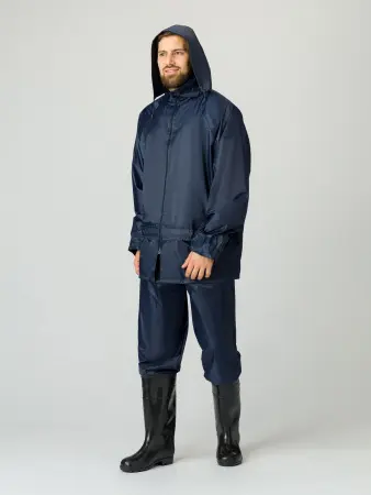 Костюм ТУРИСТ влагозащитный (т.синий)