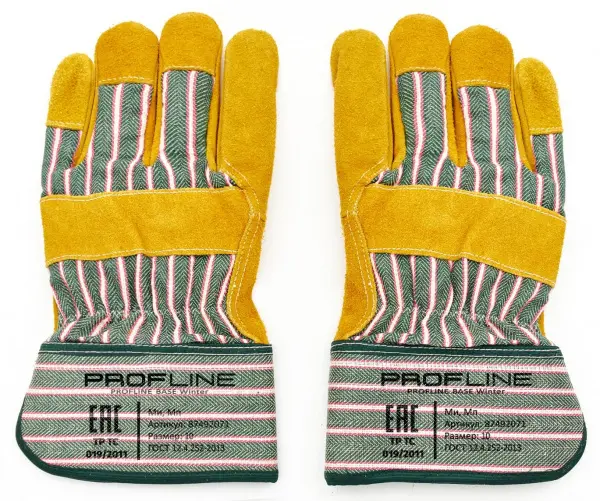 Перчатки PROFLINE BASE WINTER комбинированные утепленные