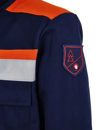 Костюм ЭНЕРГИЯ-Б 35,2 кал. с ПК (т.синий/оранжевый)