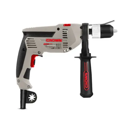 Дрель ударная CROWN CT10129C 750Вт 0-2800об/мин 0-44800уд/мин БЗП 2-13мм