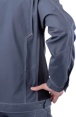 Куртка ПЕРФЕКТ (серый/черный)