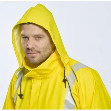 Куртка-дождевик PORTWEST FR41 антистатическая огнеcтойкая (желтый)