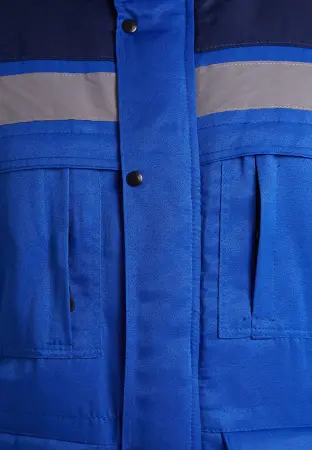 Костюм ЗИМНИК зимний с БР (василек/т.синий)