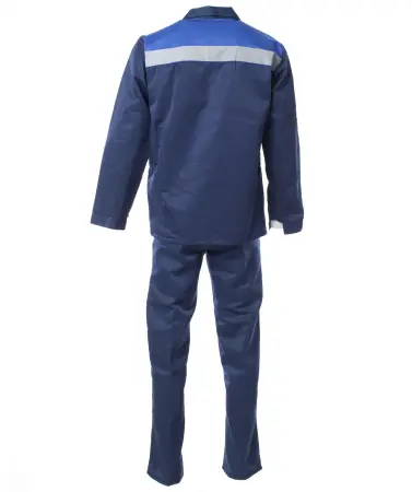 Костюм СТАНДАРТ с СОП с БР (т.синий/васильковый)