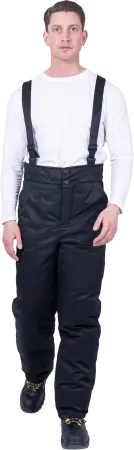 Брюки ЗАЩИТА зимние (чёрный)