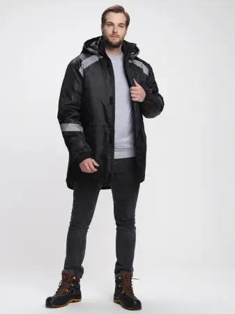 Куртка ПРОГРЕСС зимняя (черный)