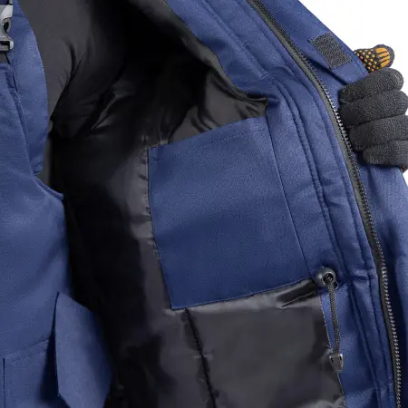 Костюм БУРЯ-СП СОП с ПК 3кл.защиты утепленый (т.синий/васильковый) Костюм БУРЯ-СП СОП с ПК 3кл.защиты утепленый (т.синий/васильковый)