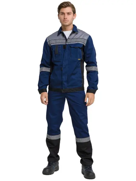 Костюм RONTA KS262 СОП с ПК (т.синий/серый/черный) Костюм RONTA KS262 СОП с ПК (т.синий/серый/черный)