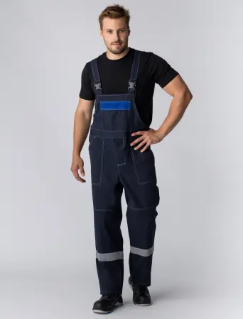 Костюм ЛИПЕЦК СОП с ПК (т.синий/васильковый)