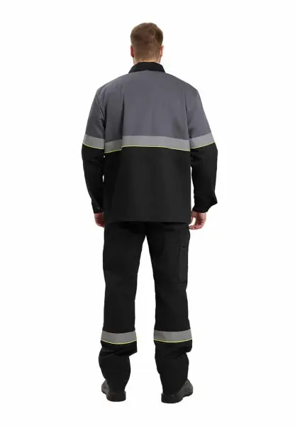 Костюм ЮЖНАЯ ШИРОТА с БР (черный/серый)