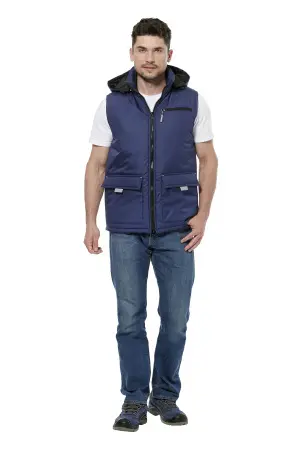 Жилет УНИВЕРСАЛЬНЫЙ зимний (т.синий/серый)