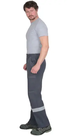 Брюки из антиэлектростатической ткани МВО (серый)