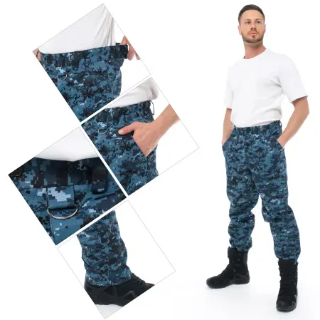 Костюм ОХРАННИК с БР (кмф цифра серый)