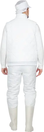 Жилет АПРЕЛЬ зимний (белый)