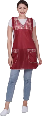 Фартук ХОЗЯЮШКА нейлоновый (бордовый)