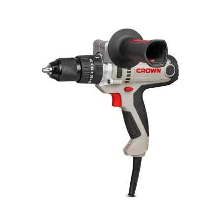 Шуруповерт ударный сетевой CROWN CT10152F 420Вт БЗП 2-13мм 1,7-80Нм