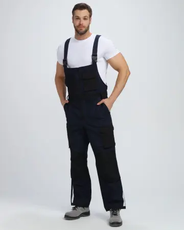 Полукомбинезон МИЛАН NEW CH МВО (т.синий/черный)