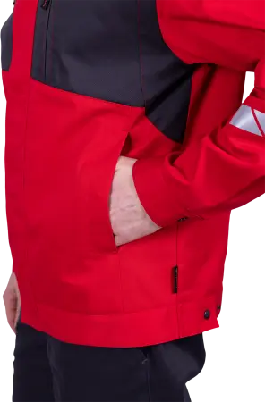 Куртка СТРОНГ ИМПОРТ (красный/серый)