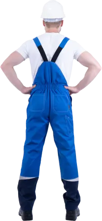 Костюм КМ-10 ЛЮКС летний с ПК (василек/т.синий)