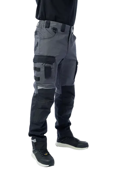 Брюки BRODEKS KS 302 C (графит серый/черный)