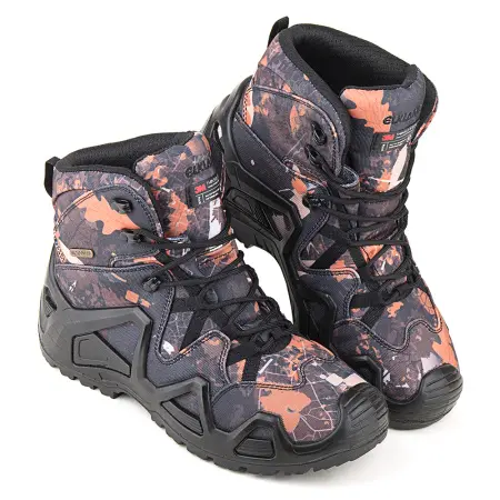 Ботинки ЛИДЕР 176 ПУ-Резина утепленные (осенний кмф)