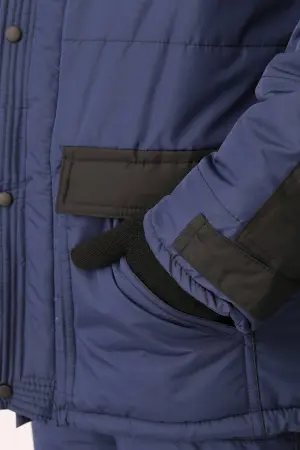 Костюм БЕРКУТ зимний с ПК (т.синий/черный)