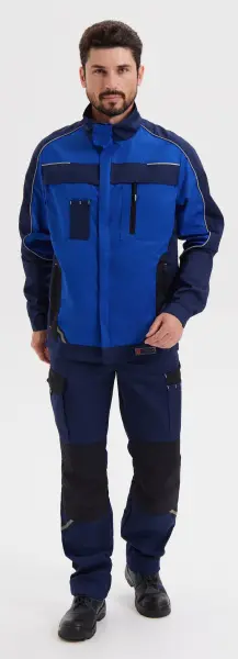 Костюм КОСТА с БР (синий/васильковый/черный)