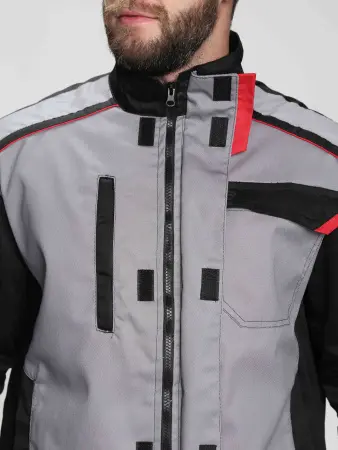 Костюм СЕРВИС IMP с ПК (серый/черный)