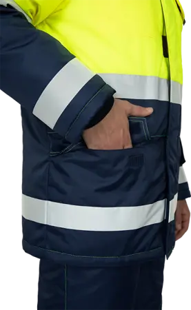 Костюм БРАЙТ зимний с ПК (желтый/синий)