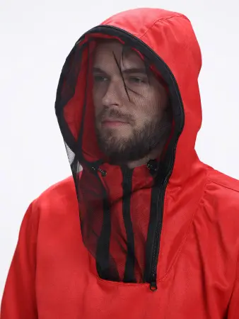 Костюм ЗАЩИТА с БР (красный/черный)