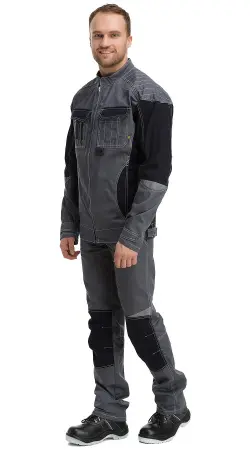 Костюм RONTA KS908 с БР (т.серый/черный)