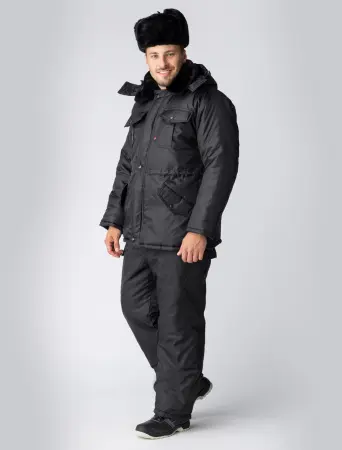 Куртка зимняя для Охранника (черный)