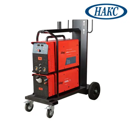 Инвертор FUBAG INTIG 320 T W AC/DC PULSE НАКС+Горелка FB TIG 400W+адаптер+Блок Cool 70+тележка