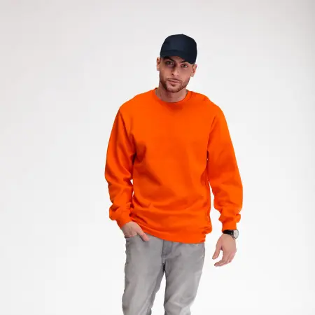 Толстовка REDFORT 285 80% хлопок 20% пэ (оранжевый)