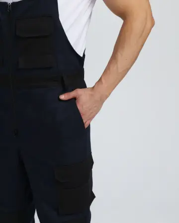 Полукомбинезон МИЛАН СН (т.синий/черный)