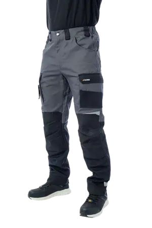 Брюки BRODEKS KS 302 C (графит серый/черный)