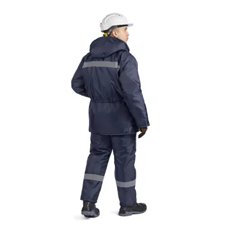 Костюм Мастер СОП с ПК утепленный 2-3 кл.защиты (т.синий)