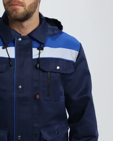 Костюм ТИТАН-2 СОП CH с капюшоном с ПК (т.синий/васильковый) Костюм ТИТАН-2 СОП CH с капюшоном с ПК (т.синий/васильковый)