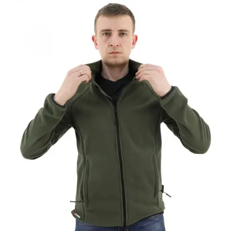 Толстовка Brodeks KS 211 флисовая (хаки)