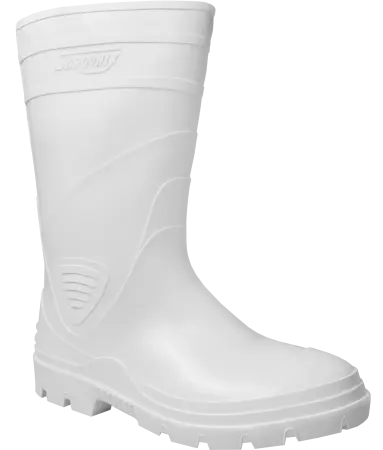 Сапоги ПВХ женские резиновые белые