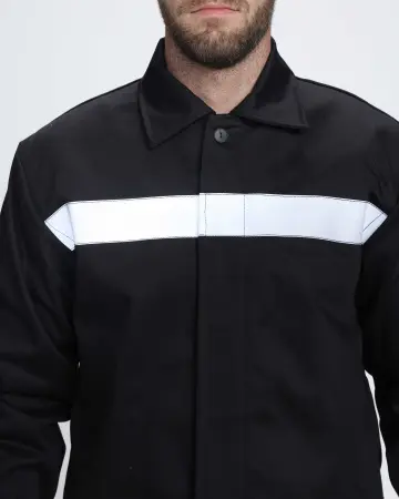 Костюм ГЕФЕСТ-СОП 2 кл.защиты пл 500 с БР (черный)