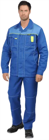 Куртка ТУРБО удлиненная (василёк)