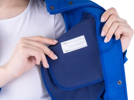 Куртка ТУРБО SAFETY женская (василек/синий)