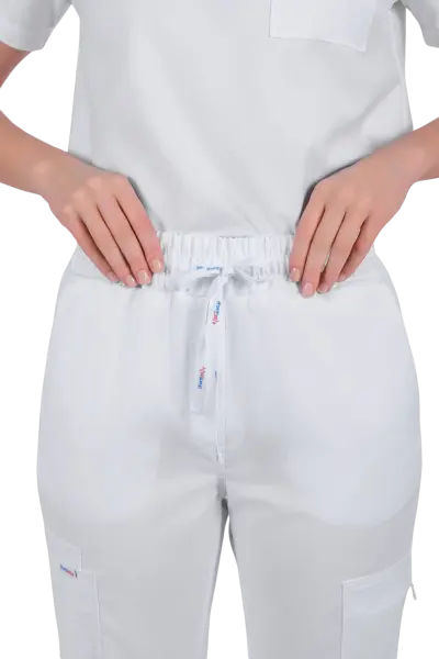 Брюки КЕЛЛИ женские (белый) женские медицинские